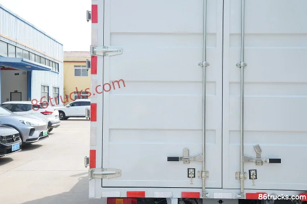Yuejin Dana T2 Hydraulic Brake 4.17m Single Row Battery-Swap Pure Electric Box Van Light Truck CATL 81.12kWh 4X2(6 wheels) Body (3) | 86Truc