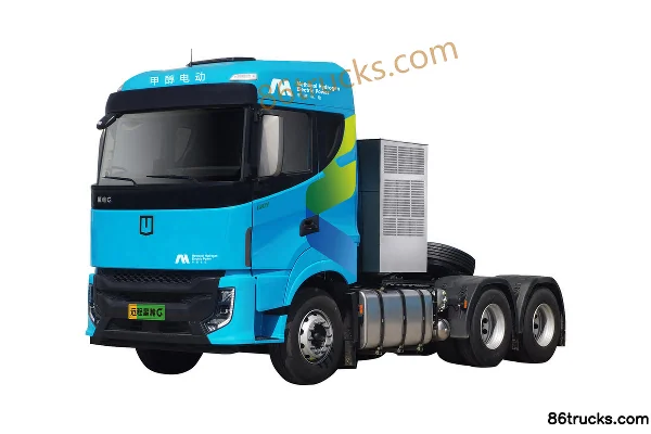 FARIZON Xinghan G série 350 ch 6X4(10 roues) tracteur routier hybride à prolongateur d'autonomie au méthanol rechargeable Xuanwu 98kWh Extér