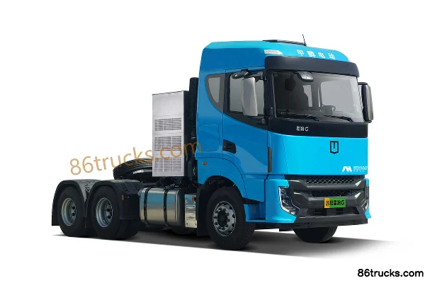 FARIZON Xinghan G-Series 350hp 6X4(10 wheels) Methanol Plug-in Hybrid Range-Extender Tractor Truck Xuanwu 98kWh Exterior