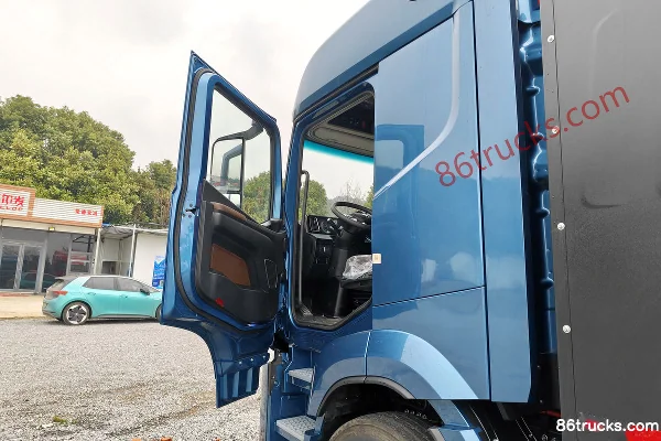Auman Galaxy 5M 6X4(10 wheels) Battery-Swap Pure Electric Tractor Truck CATL 600kWh Cab (1) | 86Trucks