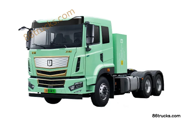 FARIZON X7M Standard Load Edition 6X4(10 wheels) Flat Top Battery-Swap Methanol-Extended Range Plug-in Hybrid Tractor Truck Xuanwu 405kWh Ex