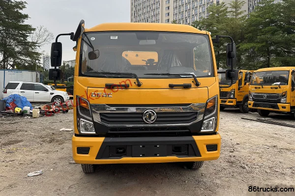 Dongfeng Tank Edition 155hp 4X2(6 wheels) Fast Gear 8-Speed Wrecker Truck (Hubei Longmu) Exterior (2) | 86Trucks