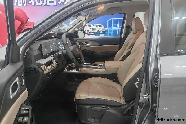 Changan Hunter K50 modèle 2025 finition Luxe deux roues motrices caisse standard pick-up hybride à prolongateur d'autonomie Gotion High-Tech