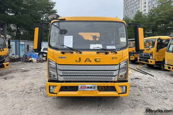 JAC A9 160 hp 4X2(6 wheels) Fast Gear 8-speed Tow Truck (Hubei Longmu) Exterior (2) | 86Trucks