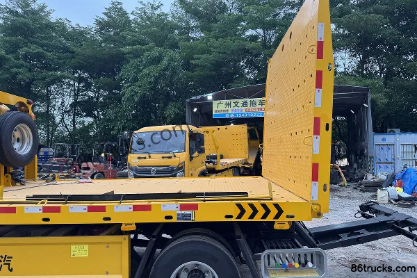 JAC A9 160 hp 4X2(6 wheels) Fast Gear 8-speed Tow Truck (Hubei Longmu) Body (2) | 86Trucks