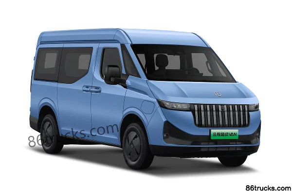 FARIZON Super VAN Yu Chun Edition Xingxiang Pai 5-Seat Short Wheelbase Mid Roof Methanol Plug-in Extended Range Hybrid L