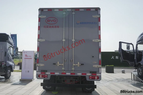 BYD T5 Zhixiang Edition 4.03m Single Row Pure Electric Box Light Truck FinDreams 132kWh 4X2(6 wheels) Body (2) | 86Trucks