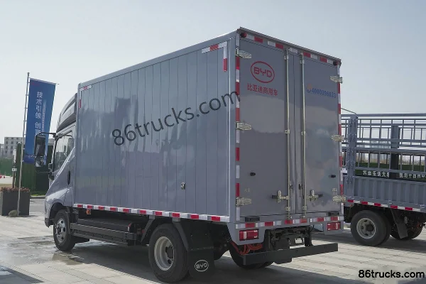 BYD T5 Zhixiang Edition 4.03m Single Row Pure Electric Box Light Truck FinDreams 132kWh 4X2(6 wheels) Body (1) | 86Trucks