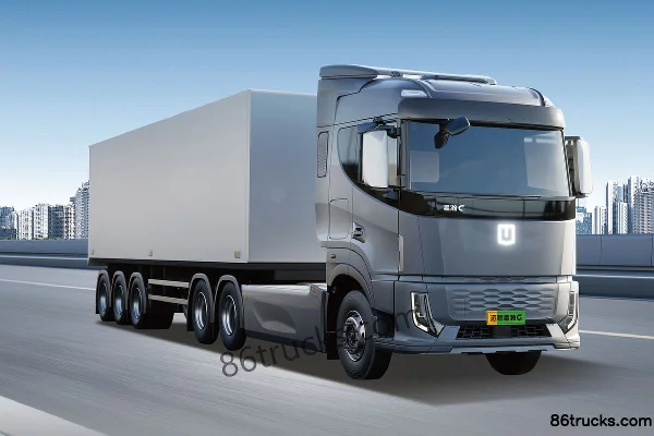 FARIZON Xinghan G Super 6X4(10 wheels) Battery Swap Electric Tractor Truck CATL 513kWh Exterior