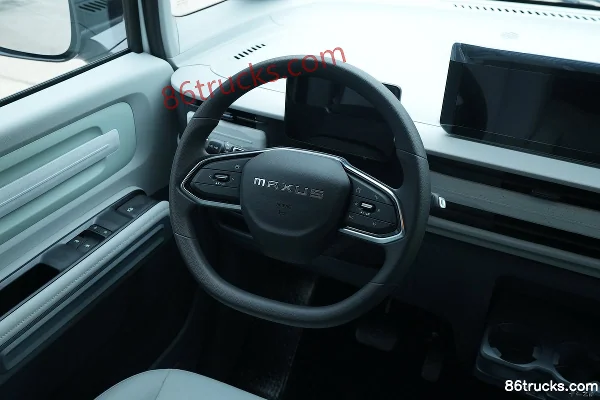 SAIC MAXUS Dana M1 2026 version exploitation 9 places toit bas fourgon électrique pur SAIC Spider 62 kWh Cabine (3) | 86Trucks