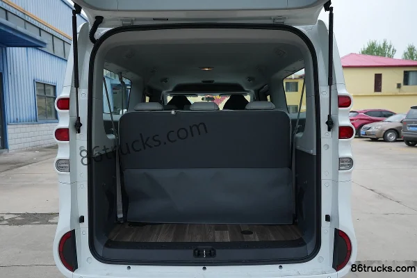 SAIC MAXUS Dana M1 2026 version exploitation 9 places toit bas fourgon électrique pur SAIC Spider 62 kWh Caisse (1) | 86Trucks