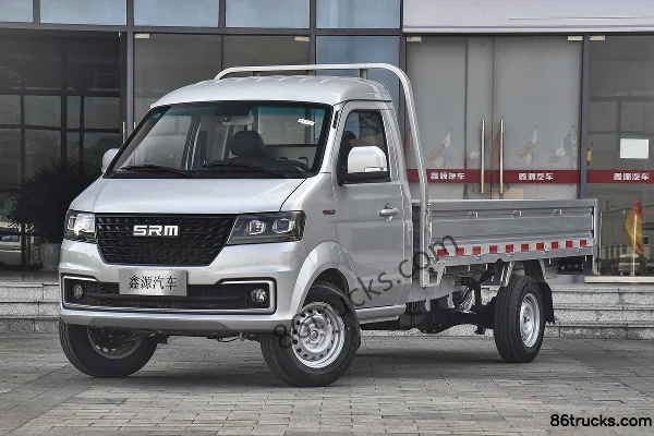 SRM Xinka T3 PLUS 2026 Model Luxury 1.6L Gasoline 125hp 4X2(6 wheels) 3.05m Single Row Panel Micro Truck Exterior (3) | 86Trucks