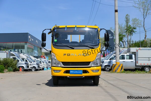 Foton Forland S1 145hp 4X2(6 wheels) 2.7m double-row flatbed light truck Exterior (2) | 86Trucks