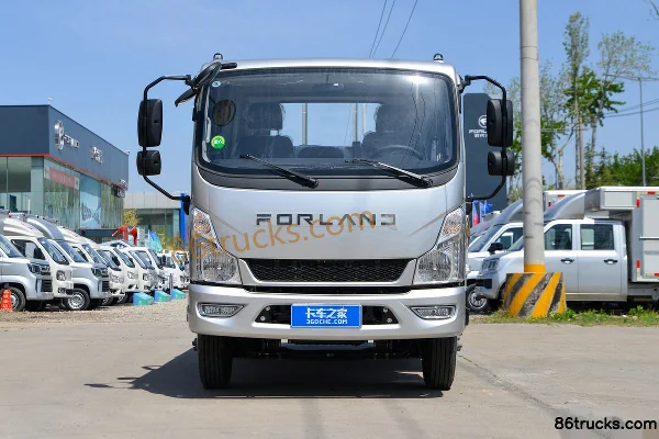 Foton Times Leader M5 151 hp 4X2(6 wheels) 3.8m double-row flatbed light truck (Fast Gear 8-speed) Exterior (2) | 86Trucks