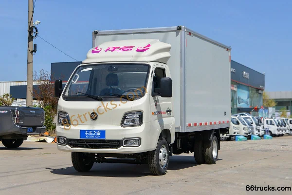 Foton Xiangling M2 Pro Luxury 1.6L 122hp 4X2(6 wheels) Gasoline 2.7m Double Row Box Mini Truck Exterior (3) | 86Trucks