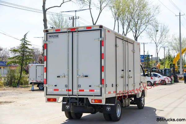 Foton Xiangling M2 Pro Luxury 1.6L 122hp 4X2(6 wheels) Gasoline 2.7m Double Row Box Mini Truck Body (3) | 86Trucks