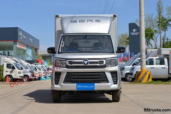 FotonV5 1.6L Gasoline 120hp 4X2(6 wheels) Dongan 5-speed 3.7m Single Row Wing Opening Van Micro Truck Exterior (2) | 86Trucks