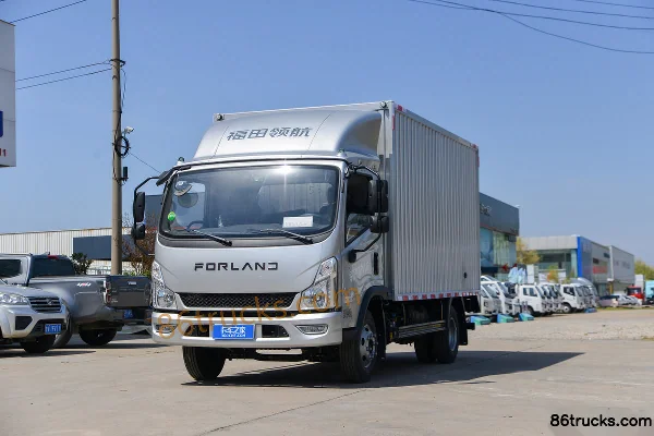 Foton Forland M6 130hp 4X2(6 wheels) 4.14m Single Row Van Light Truck (WLY6 gears) Exterior (3) | 86Trucks