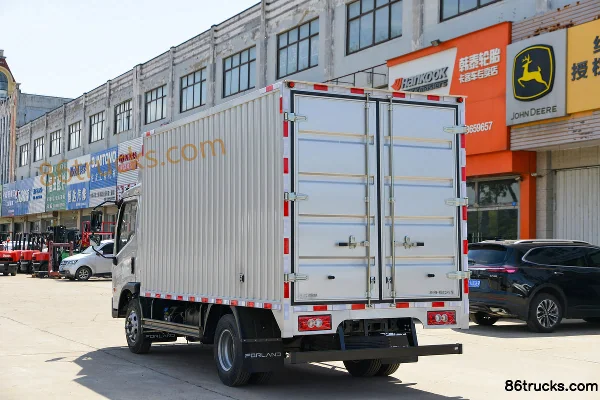 Foton Forland M6 130hp 4X2(6 wheels) 4.14m Single Row Van Light Truck (WLY6 gears) Body (3) | 86Trucks