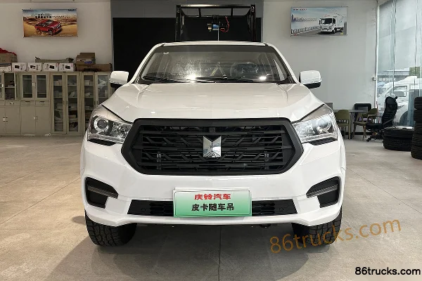 Qingling Isuzu T28 2026 Model 2.8T Diesel 150hp Manual 4WD Engineering Truck Pickup (Qinhong Brand) Cab (2) | 86Trucks