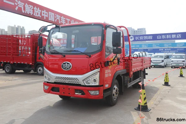 FAW Jiefang New Zhaocaihu 2.5L diesel 150hp 4X2(6 wheels) WLY 5-speed 3.82m semi-row panel van light truck Exterior (3) | 86Trucks