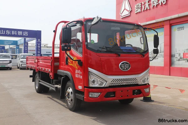 FAW Jiefang New Zhaocaihu 2.5L diesel 150hp 4X2(6 wheels) WLY 5-speed 3.82m semi-row panel van light truck Exterior