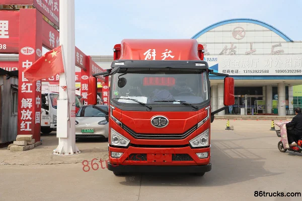 FAW Jiefang Hu 6G 140 ch 4X2(6 roues) camion léger à ridelles 4,16 m cabine simple Extérieur (2) | 86Trucks