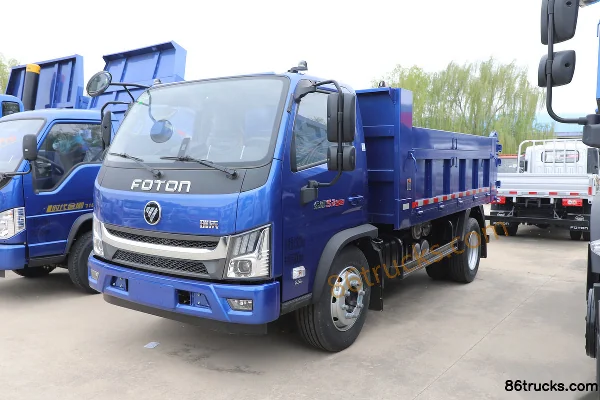 Foton King Kong S3 PLUS 2.5L Diesel 155 hp 4X2(6 wheels) WLY 8-Speed Double Top 3.7m Single Row Dump Truck Exterior (3) | 86Trucks
