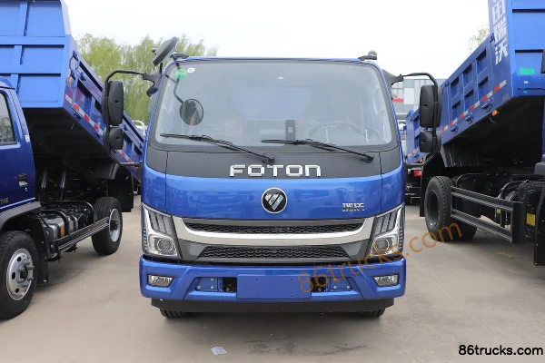 Foton King Kong S3 PLUS 2.5L Diesel 155 hp 4X2(6 wheels) WLY 8-Speed Double Top 3.7m Single Row Dump Truck Exterior (2) | 86Trucks