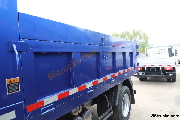 Foton King Kong S3 PLUS 2.5L Diesel 155 hp 4X2(6 wheels) WLY 8-Speed Double Top 3.7m Single Row Dump Truck Body (2) | 86Trucks