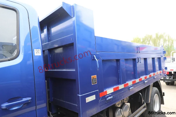 Foton King Kong S3 PLUS 2.5L Diesel 155 hp 4X2(6 wheels) WLY 8-Speed Double Top 3.7m Single Row Dump Truck Body (1) | 86Trucks