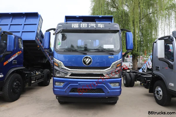 Foton Big Diamond ES5 Pro 4.3L Diesel 200 hp 4X2(6 wheels) Fast Gear 10-speed 3.8m Cab-over Dump Truck Exterior (2) | 86Trucks