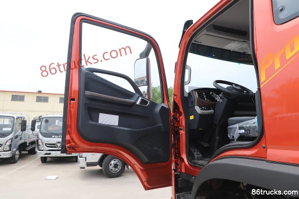 Foton Shenglong ES5 Pro 4.3L Diesel 200 hp 4X2(6 wheels) Fast Gear 10-Speed 5.8m Sideside Cargo Truck Cab (2) | 86Trucks