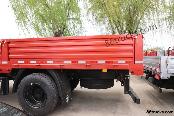 Foton Shenglong ES5 Pro 4.3L Diesel 200 hp 4X2(6 wheels) Fast Gear 10-Speed 5.8m Sideside Cargo Truck Body (3) | 86Trucks