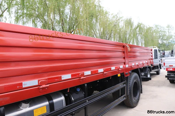 Foton Shenglong ES5 Pro 4.3L Diesel 200 hp 4X2(6 wheels) Fast Gear 10-Speed 5.8m Sideside Cargo Truck Body (2) | 86Trucks