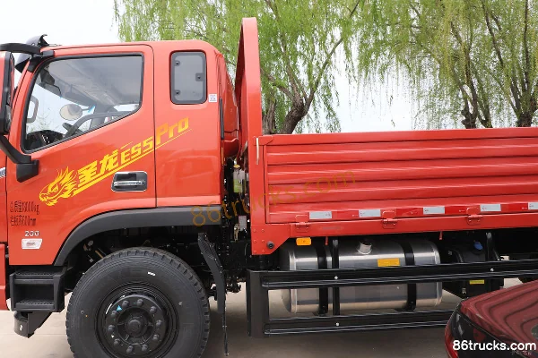 Foton Shenglong ES5 Pro 4.3L Diesel 200 hp 4X2(6 wheels) Fast Gear 10-Speed 5.8m Sideside Cargo Truck Body (1) | 86Trucks