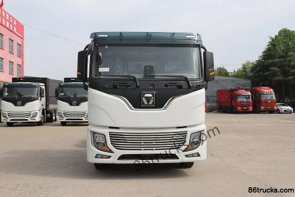 XCMG Hanfeng XG2 Composite Version 6X4(10 wheels) Pure Electric Tractor Truck CATL 600.9kWh Exterior (2) | 86Trucks