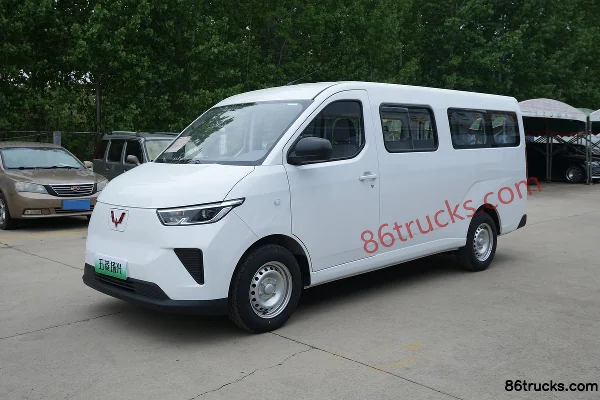 SAIC-GM-Wuling Yangguang 2026 Comfort 6-Seat Pure Electric Light Bus Saike 56.2kWh Exterior (3) | 86Trucks
