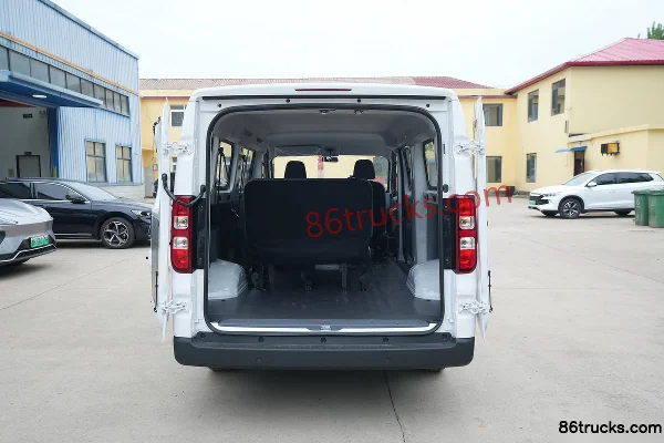 SAIC-GM-Wuling Yangguang 2026 Comfort 6-Seat Pure Electric Light Bus Saike 56.2kWh Cargo Box (1) | 86Trucks