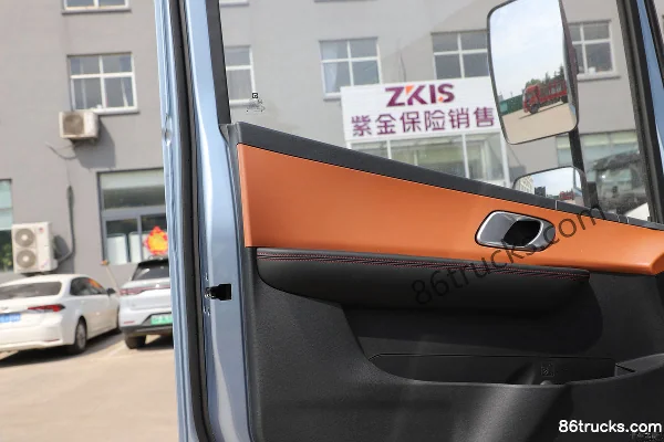 XCMG Hanjie High Roof Air Brake 4.4m Single Row Pure Electric Cargo Truck CATL 165.15kWh 4X2(6 wheels) Cab (3) | 86Trucks