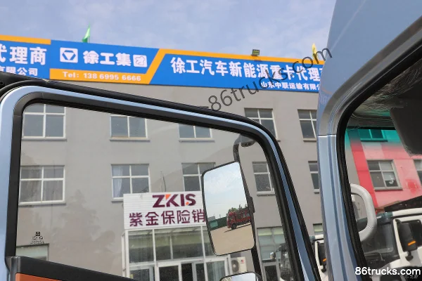 XCMG Hanjie High Roof Air Brake 4.4m Single Row Pure Electric Cargo Truck CATL 165.15kWh 4X2(6 wheels) Cab (2) | 86Trucks