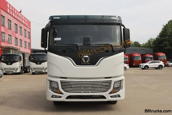 XCMG Hanfeng XG2 Version Composite 6X4(10 roues) Toit Plat Électrique Pur à Échange de Batterie Tracteur Routier CATL 600.93kWh Extérieur (2