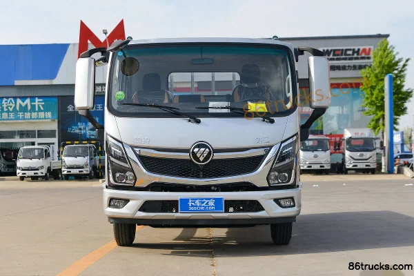 Foton ATV 2.5L diesel 158hp 4X2(6 wheels) WLY 6-speed 3.83m semi-row flatbed light truck Exterior (2) | 86Trucks