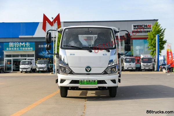 Foton Zhilan EM Hydraulic Brake 4.17m Single Row Pure Electric Flatbed Micro Truck Yiwei 81.59kWh 4X2(6 wheels) Exterior (2) | 86Trucks