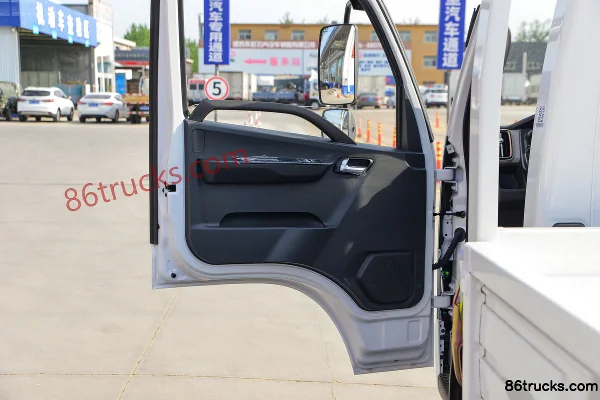 Foton Zhilan EM Hydraulic Brake 4.17m Single Row Pure Electric Flatbed Micro Truck Yiwei 81.59kWh 4X2(6 wheels) Cab (2) | 86Trucks