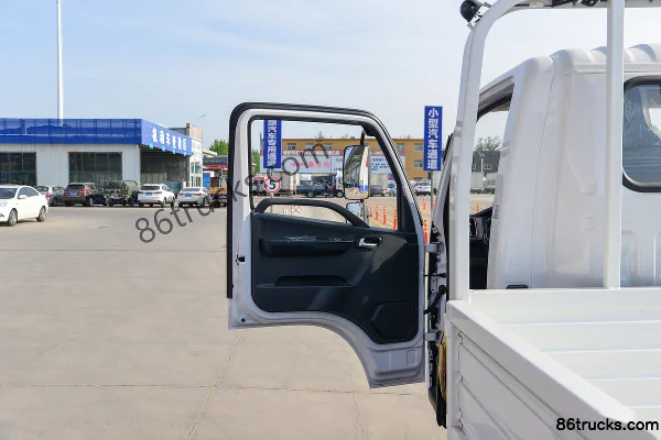 Foton Zhilan EM Hydraulic Brake 4.17m Single Row Pure Electric Flatbed Micro Truck Yiwei 81.59kWh 4X2(6 wheels) Cab (1) | 86Trucks