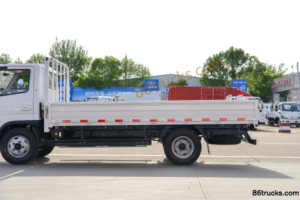 Foton Zhilan EM Hydraulic Brake 4.17m Single Row Pure Electric Flatbed Micro Truck Yiwei 81.59kWh 4X2(6 wheels) Body (2) | 86Trucks