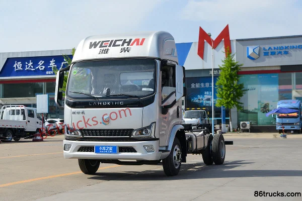 Lanqing Light Truck H Series 170 hp 4X2(6 wheels) 4.18m Single Row Stake Truck (China VI) Exterior (3) | 86Trucks