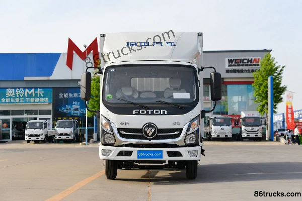 Foton New Jieyun Youth Edition 2.5L Diesel 150hp 4X2(6 wheels) WLY 5-Speed 4.14m Single Row Van Light Truck Exterior (2) | 86Trucks