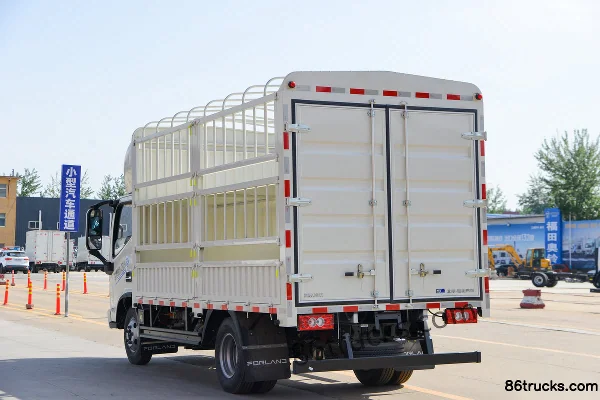 Foton Forland Linghang G5 Air Brake 4.17m Single Row Pure Electric Stake Truck CATL 100.46kWh 4X2(6 wheels) Body (3) | 86Trucks